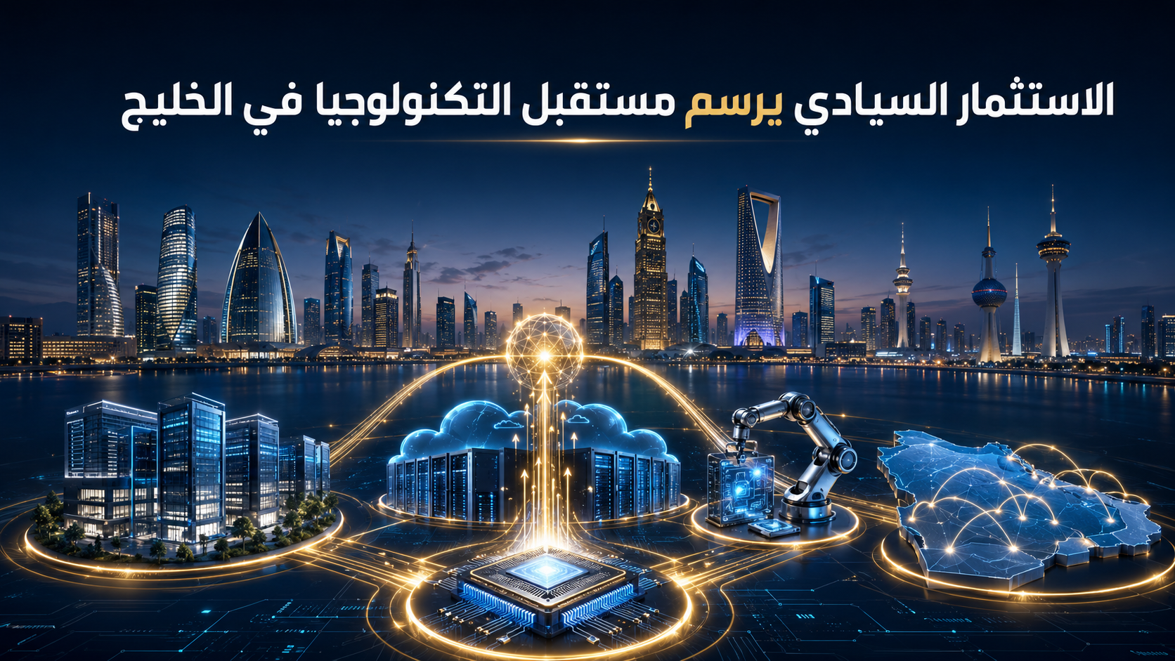 الاستثمار السيادي يرسم مستقبل التكنولوجيا في الخليج