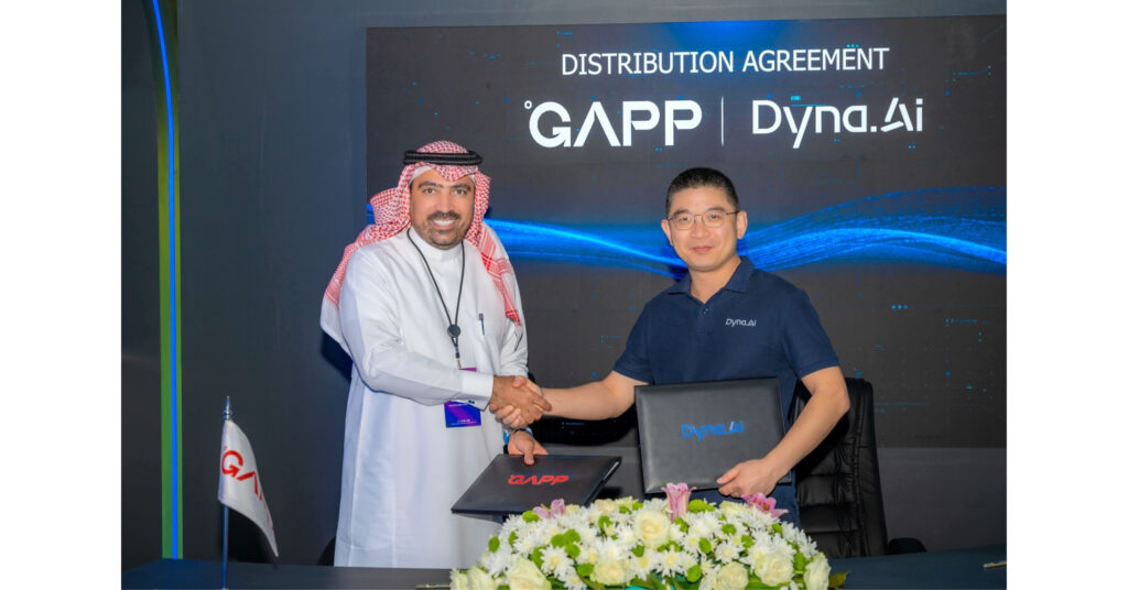 Dyna.Ai and GAPP Partner to Power Saudi Arabia's Digital Infrastructure and Next-Gen AI Workforce